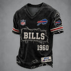 BUF x NFL LUXURY V-Neck T-Shirt 3005 DatND DVT