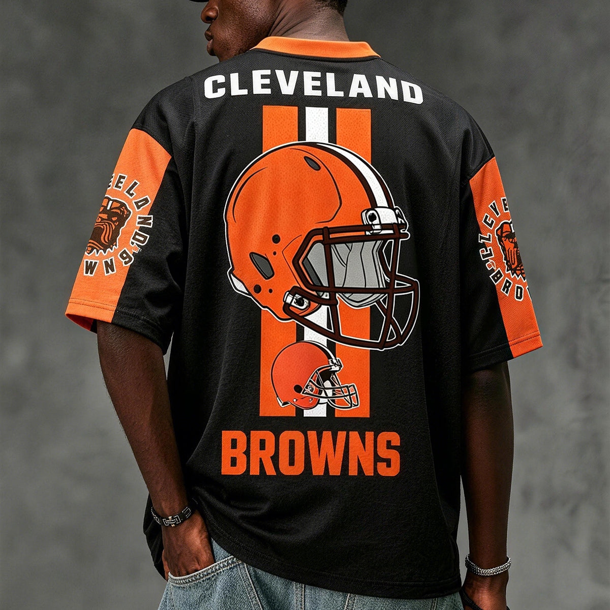 Cleveland Browns CLE Football Graphic Jersey Shirts