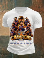 Men's New York Knicks Champions Team Roster T-shirt