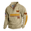 Washington Commanders Button Mock Neck Sweatshirt
