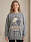 Women's Football Gameday Vibes Helmet Arrow Printed Long-Sleeve T-Shirt