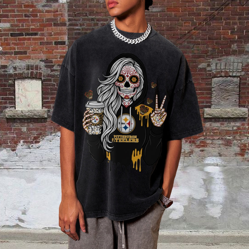 Unisex ¡°Pittsburgh Steelers¡± Vintage Washed Tee
