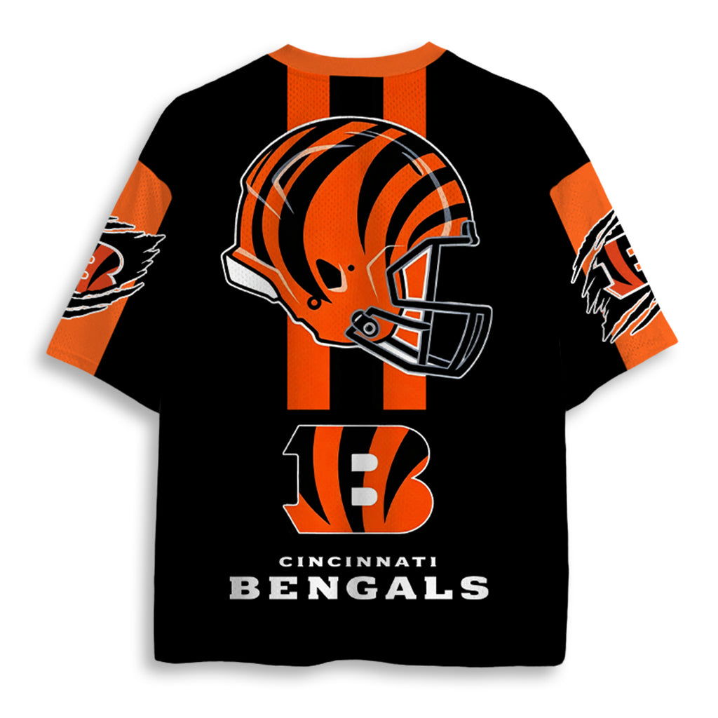 Cincinnati Bengals 1969 Vintage Tiger Graphic Jersey Shirts