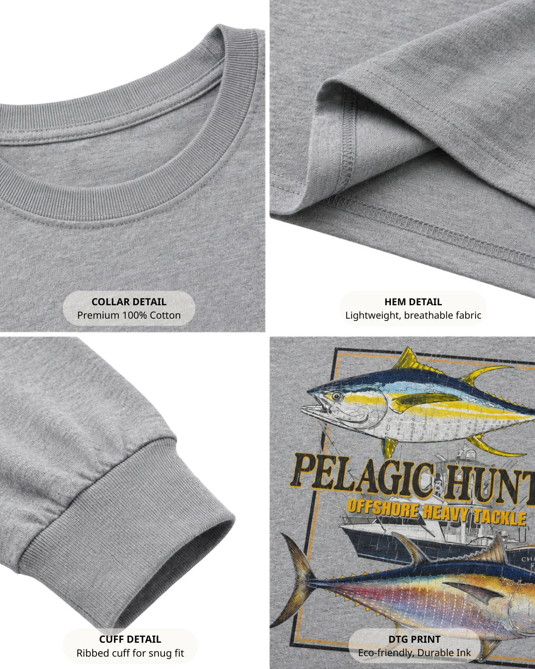 Pelagic Hunter Heavy Tackle Long-sleeve Secondary image