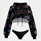 "Pokémon" Women's Hooded Thicken Suit Set