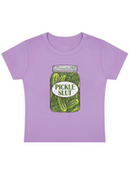 Pickle Slxt Y2K Baby Tee