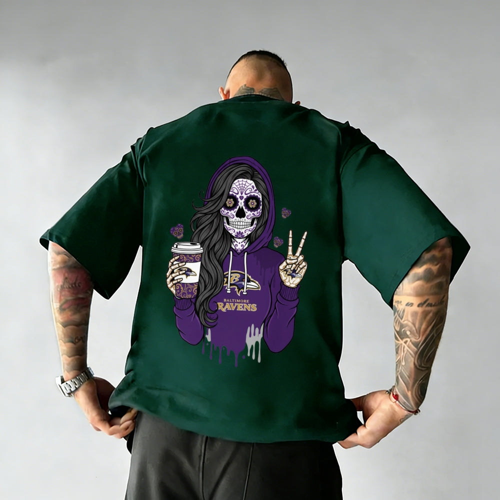 Unisex "Baltimore Ravens" T-shirt.