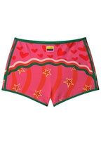Pink Wave Star Colombia Game Day Booty Shorts