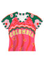 Pink Wave Star Colombia Game Day Baby Tee