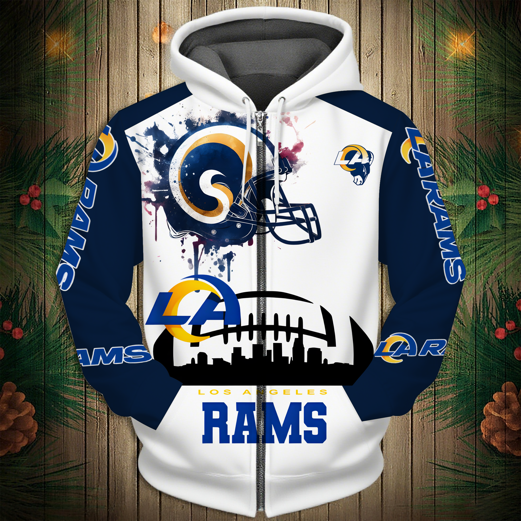 Los Angeles Rams 2026 New 3D Graphic Hoodie Main image