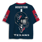 Houston Texans EST 2002 Helmet Graphic Jersey Shirts