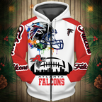 Atlanta Falcons 2026 New 3D Graphic Hoodie