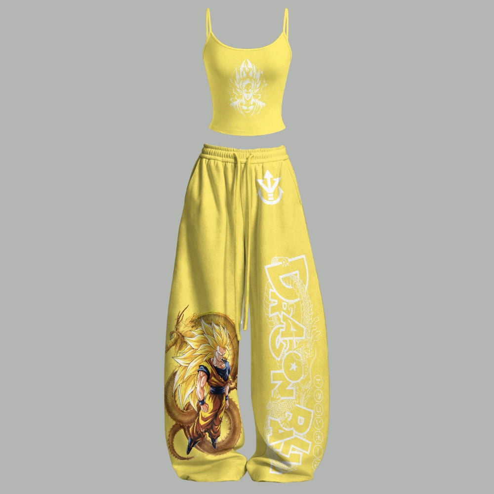 DRAGON BALL Top & Elasticated Trousers Two-Piece Set Main image