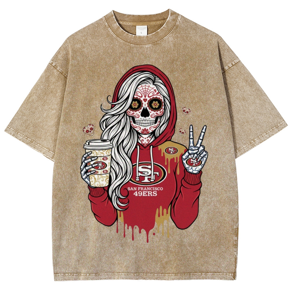 Unisex ¡°San Francisco 49ers¡± Washed T-Shirt