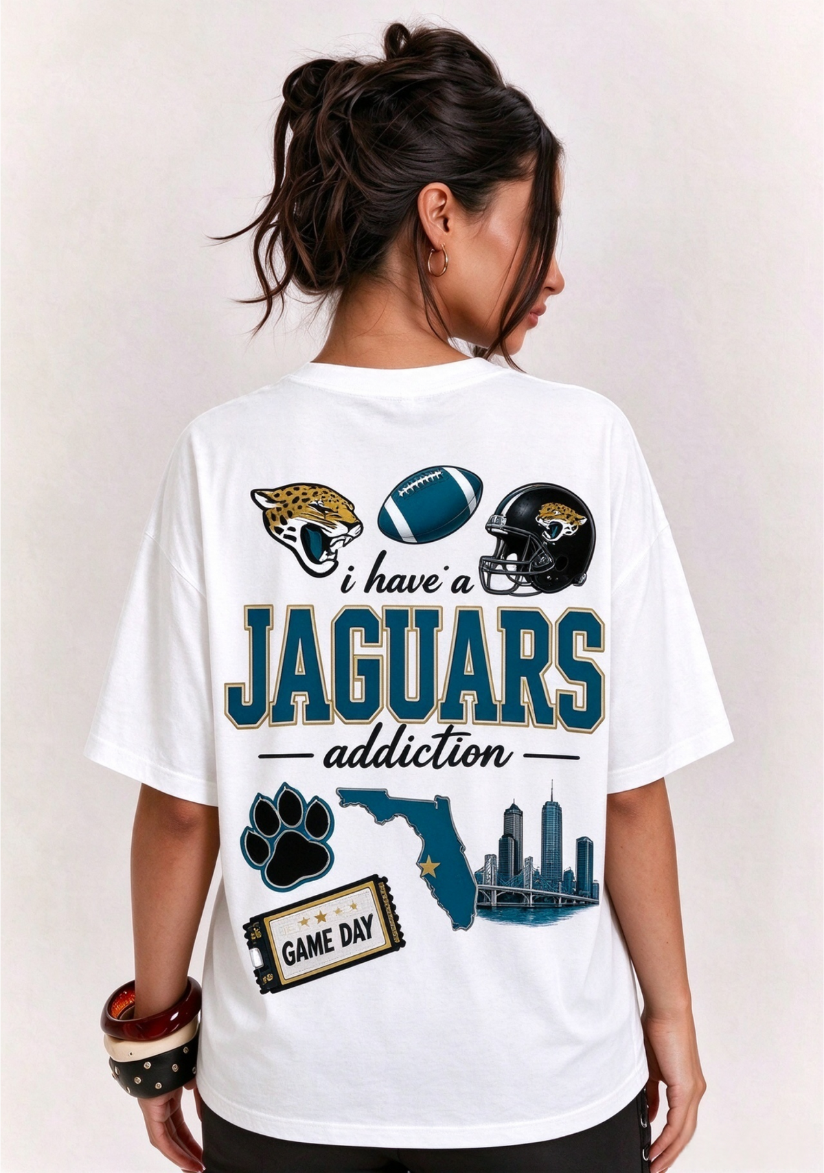 Women's Los Angeles Rams Game Day Graphic T-Shirt