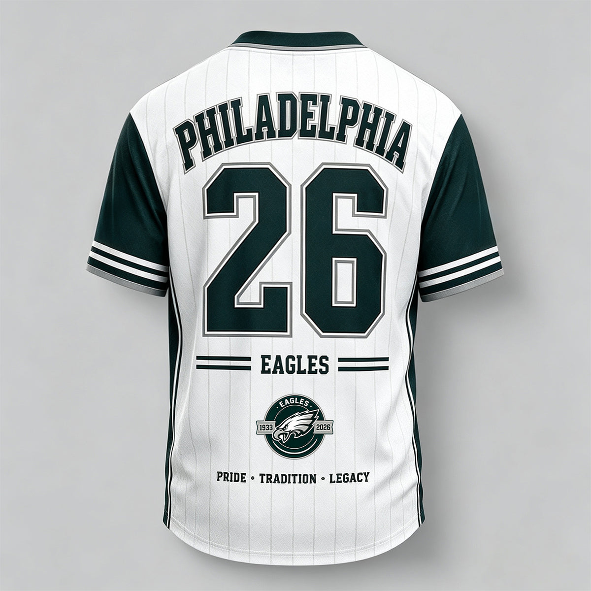 Philadelphia Eagles | Premium NFL Legacy Pride V-Neck Jersey