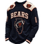 Chicago Bears Waffle Knit Long-Sleeve Sweatshirt