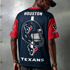 Houston Texans EST 2002 Helmet Graphic Jersey Shirts
