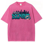 Miami Dolphins Unisex Vintage Washed T-shirt