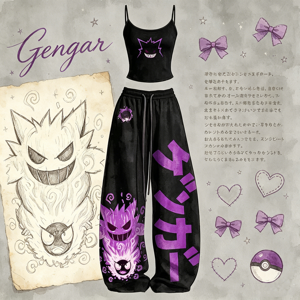 Pokémon Top & Elasticated Trousers Two-Piece Set