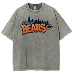 Chicago Bears Unisex Vintage Washed T-shirt