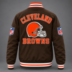 Cleveland Browns Brown Varsity Jacket