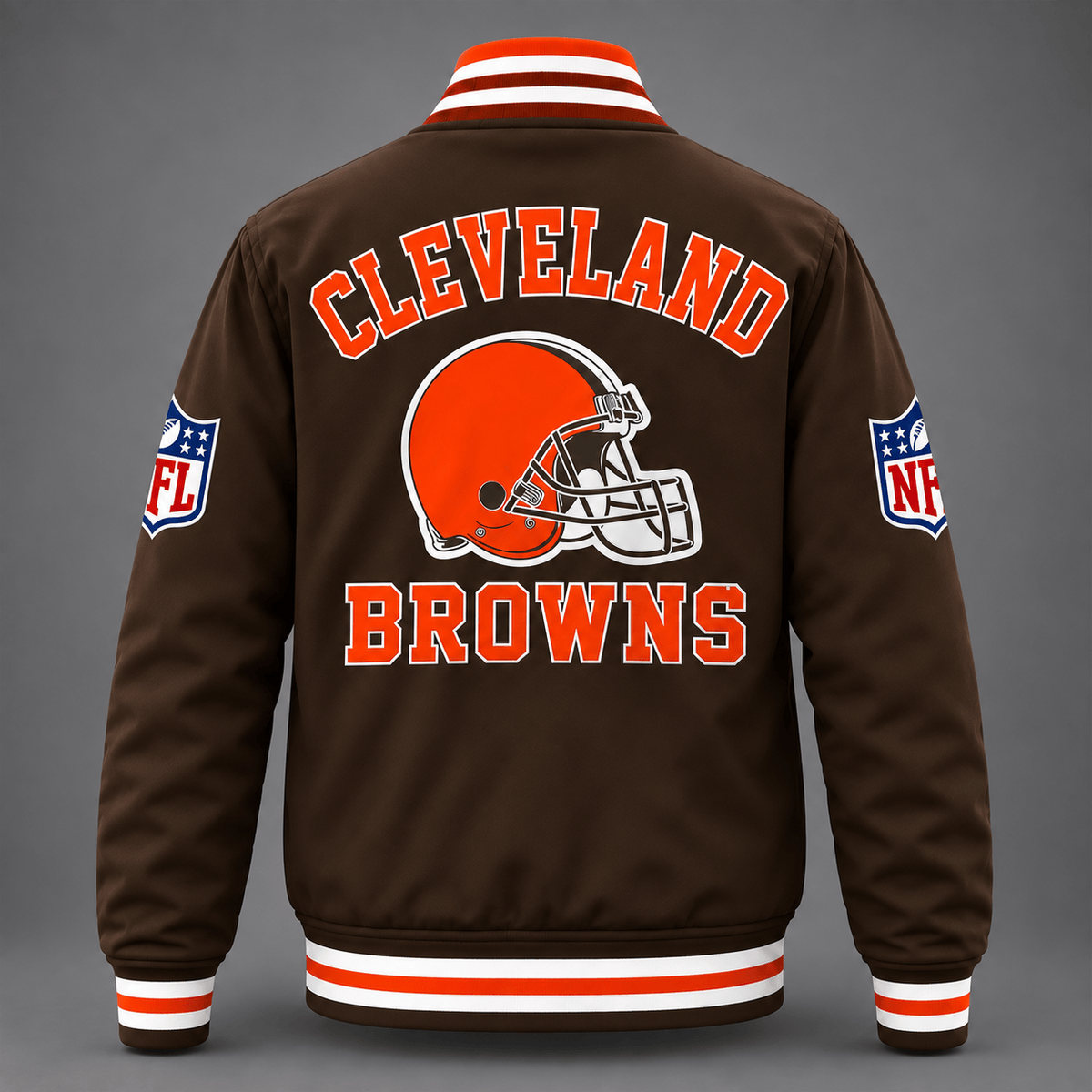 Cleveland Browns Brown Varsity Jacket