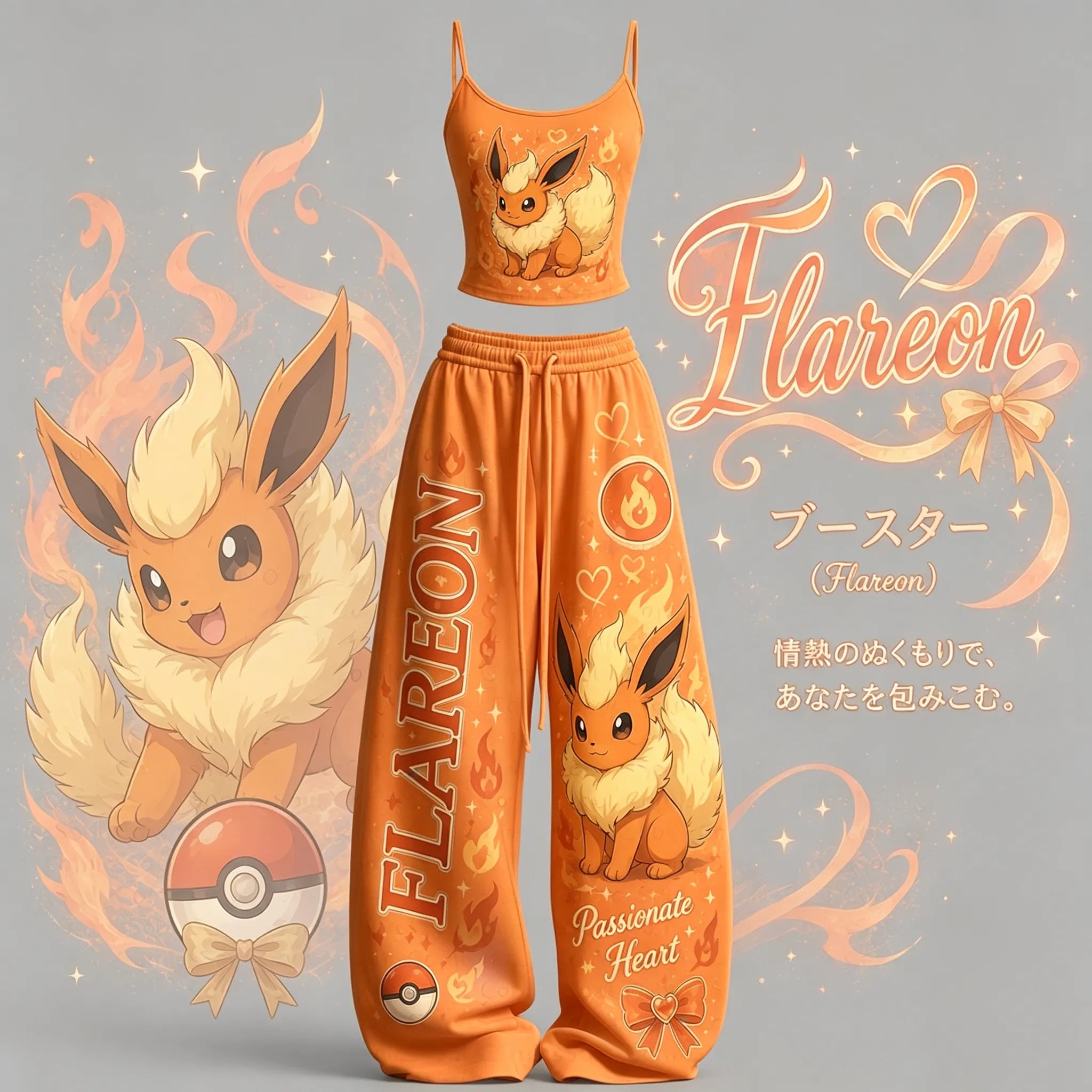 Pokémon Top & Elasticated Trousers Two-Piece Set