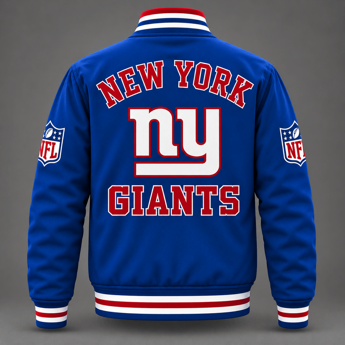 New York Giants Royal Blue Varsity Jacket