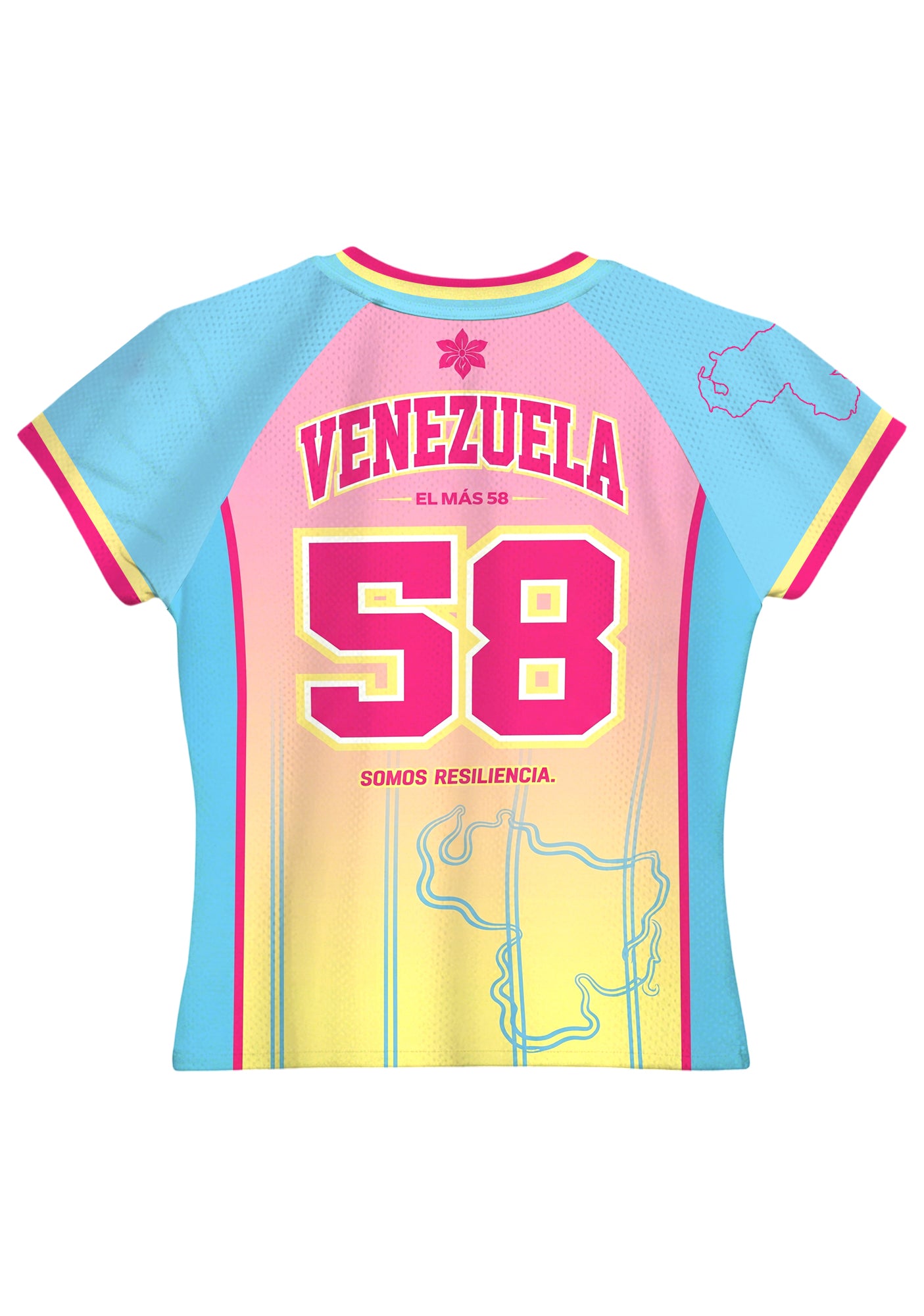 Venezuela Macaw Scenic Landscape Baby Tee Secondary image