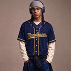 Men’s Navegantes del Magallanes Button Down Baseball Shirt