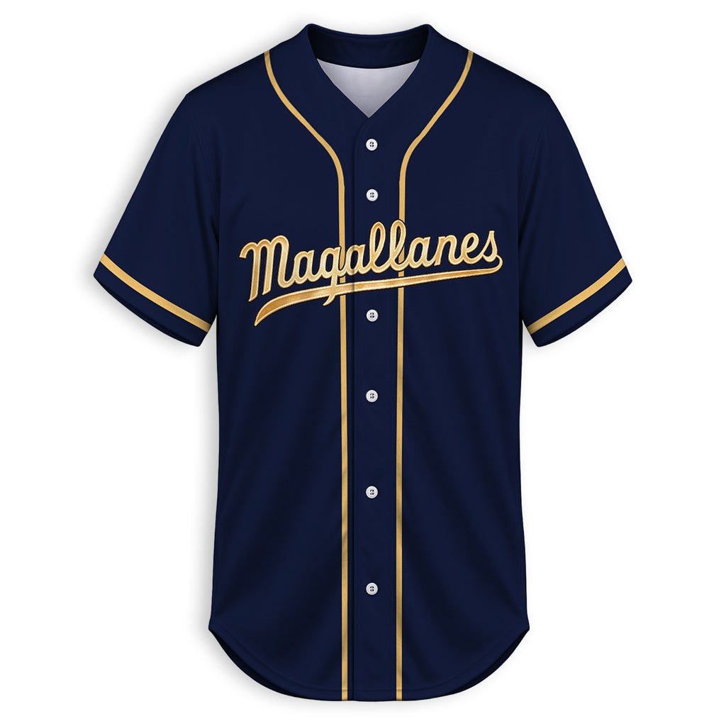 Men’s Navegantes del Magallanes Button Down Baseball Shirt