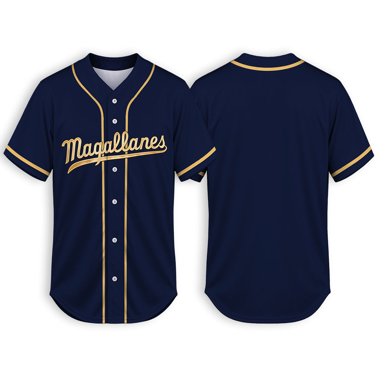 Men’s Navegantes del Magallanes Button Down Baseball Shirt