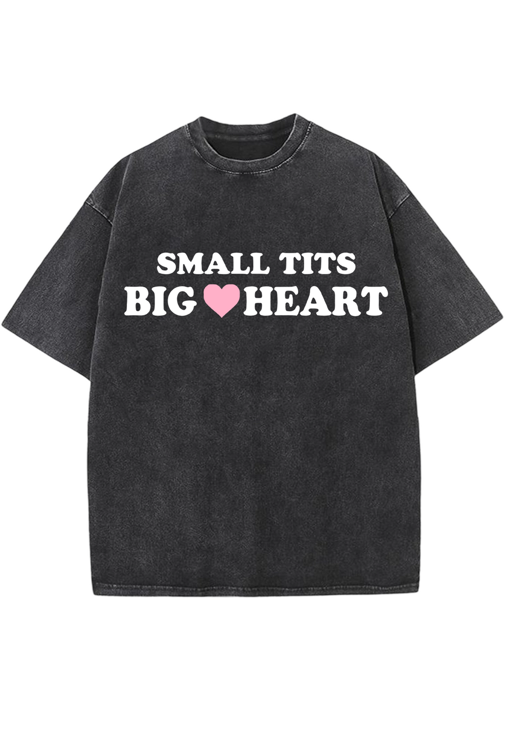 Small Txxs Big Heart Y2K Washed Tee