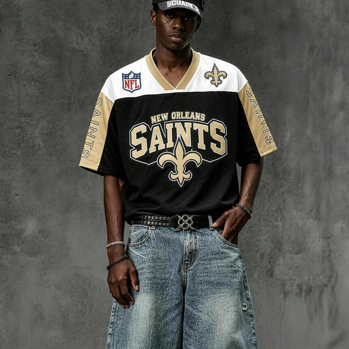 New Orleans Saints Logo Graphic Jersey Shirts Main image
