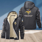 Minnesota Vikings Multicolor Thick Zip-Up Hoodie