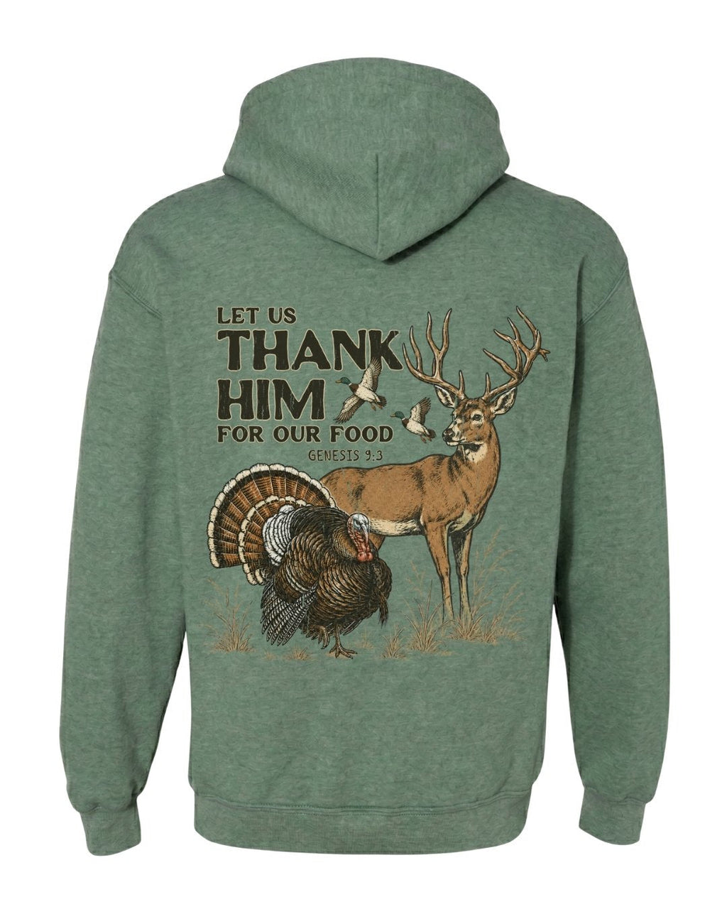 Let Us Thank Him For Our Food HOODIE
