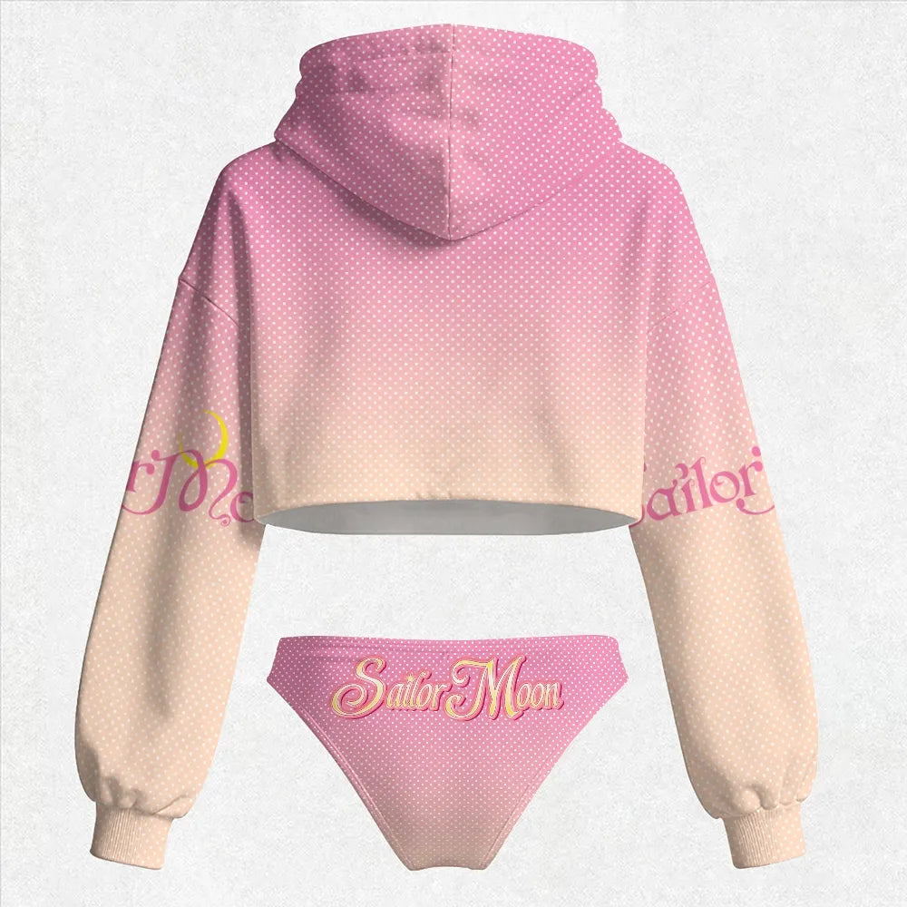 "Sailor Moon" Women's Hooded Thicken Suit Set