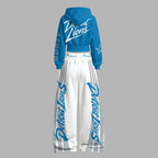 Detroit Lions Zip-up hooded jacket and elastic-waist pants set | NFL