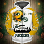 Green Bay Packers 2026 New 3D Graphic Hoodie