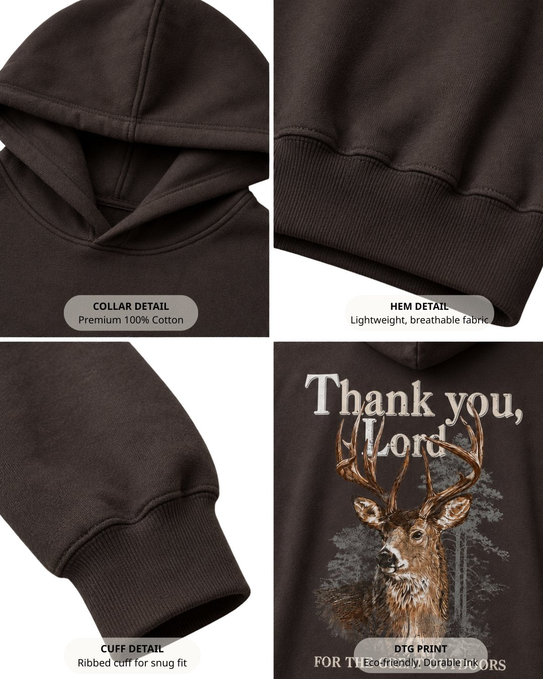 Great Outdoors Faith Hoodie Secondary image