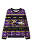 Baltimore Ravens Skull Ugly Christmas Football Fan Sweatshirt