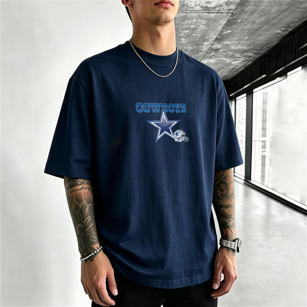 Dallas Cowboys "Being A Cowboys Fan Is Not A Choice'' Printed T-Shirt