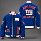 New York Giants Royal Blue Varsity Jacket