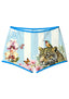 Colombia Tropical Jungle Wildlife Floral Striped Booty Shorts