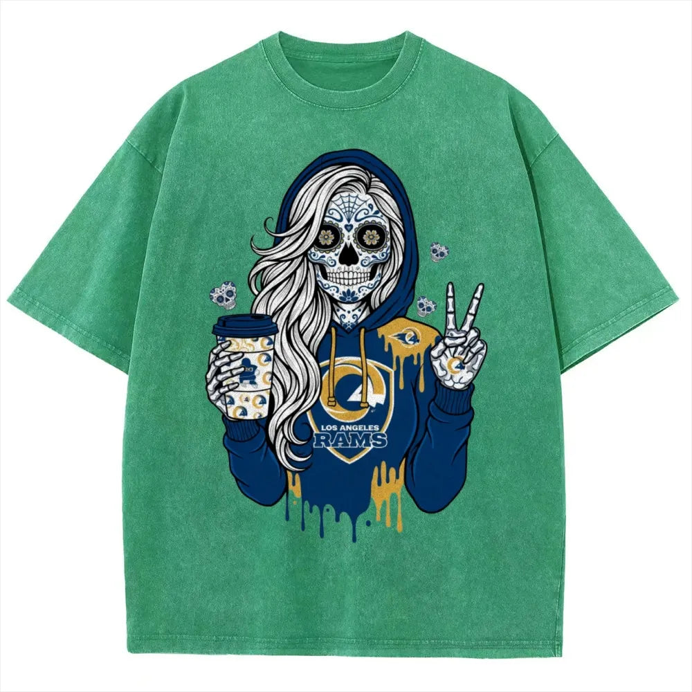 Unisex ¡°Los Angeles Rams¡±Vintage Washed Tee