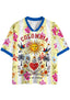 Colombia Tropical Folk Art Mesh Jersey Shirts