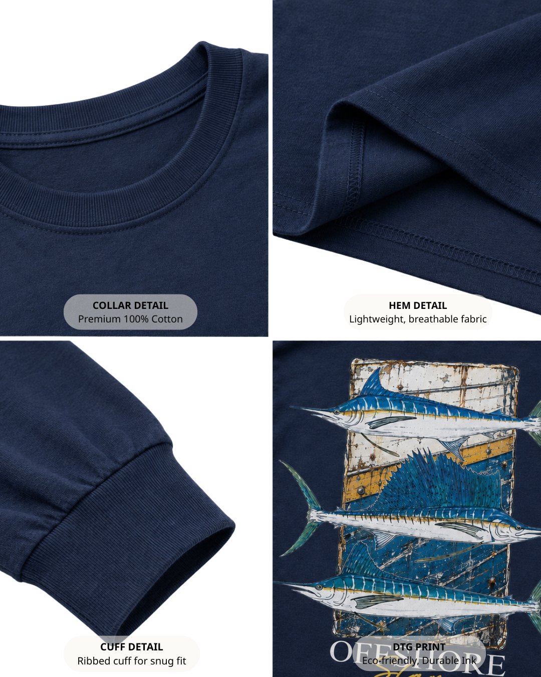 Chasing The Offshore Slam Long-sleeve Secondary image