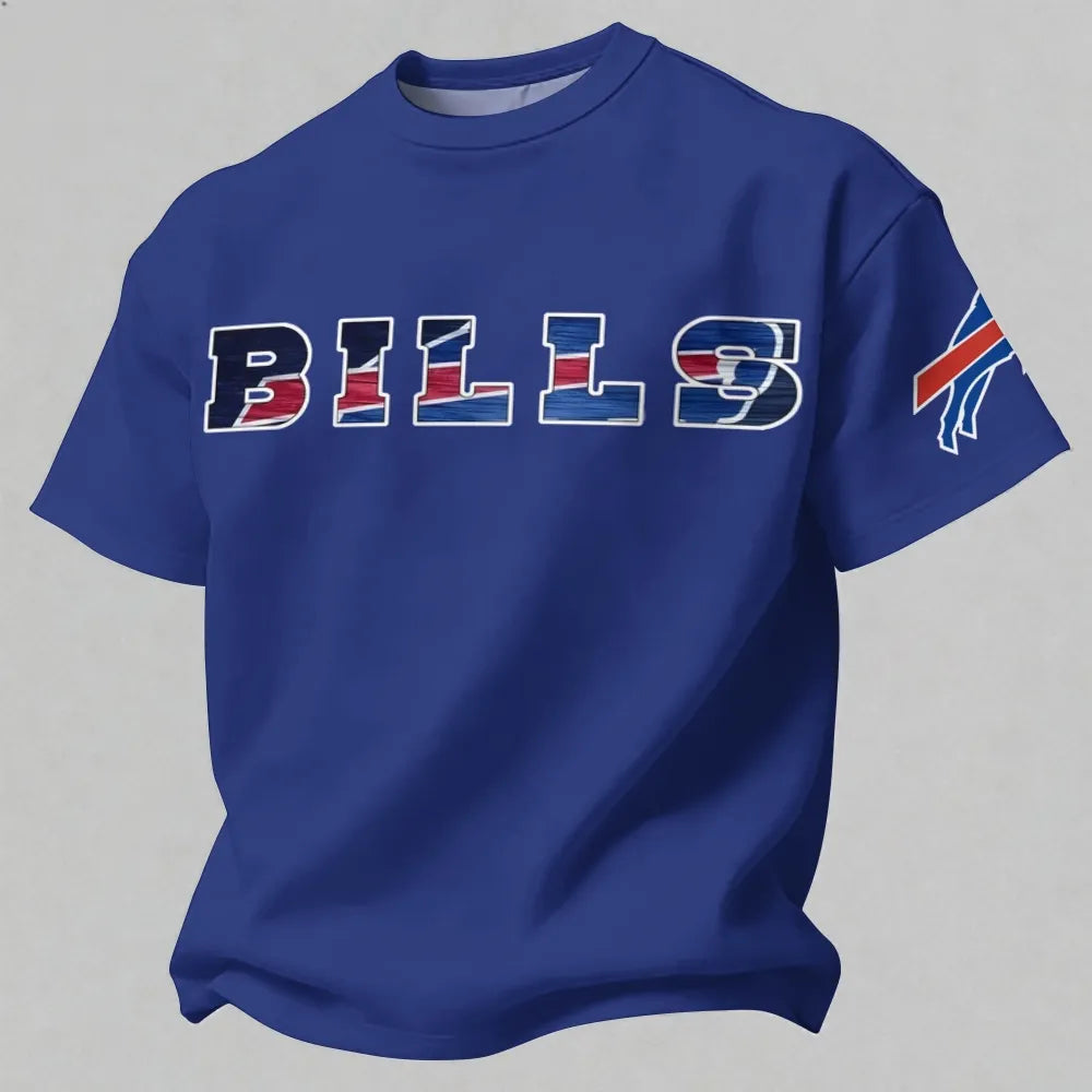 "Buffalo Bills" Printed Oversized Unisex T-shirt
