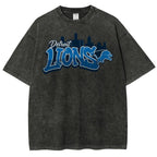 Detroit Lions Unisex Vintage Washed T-shirt